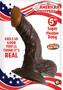 All American Whoppers Dildo With Balls 5in - Chocolate